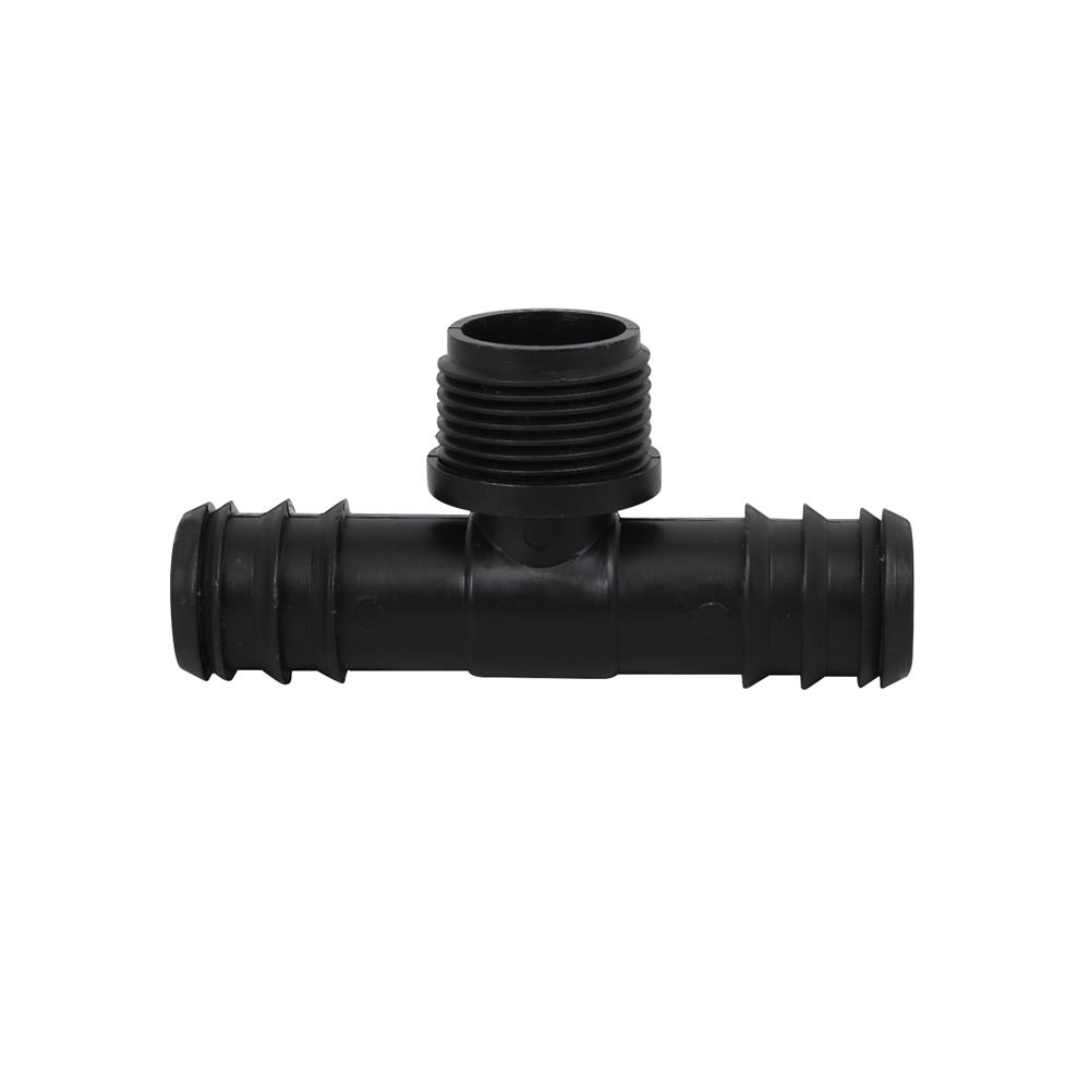 สามทางเกลียวนอก PE TOWAI 25X3/4นิ้วX25 มม. สีดำ แพ็ก 10 ชิ้น