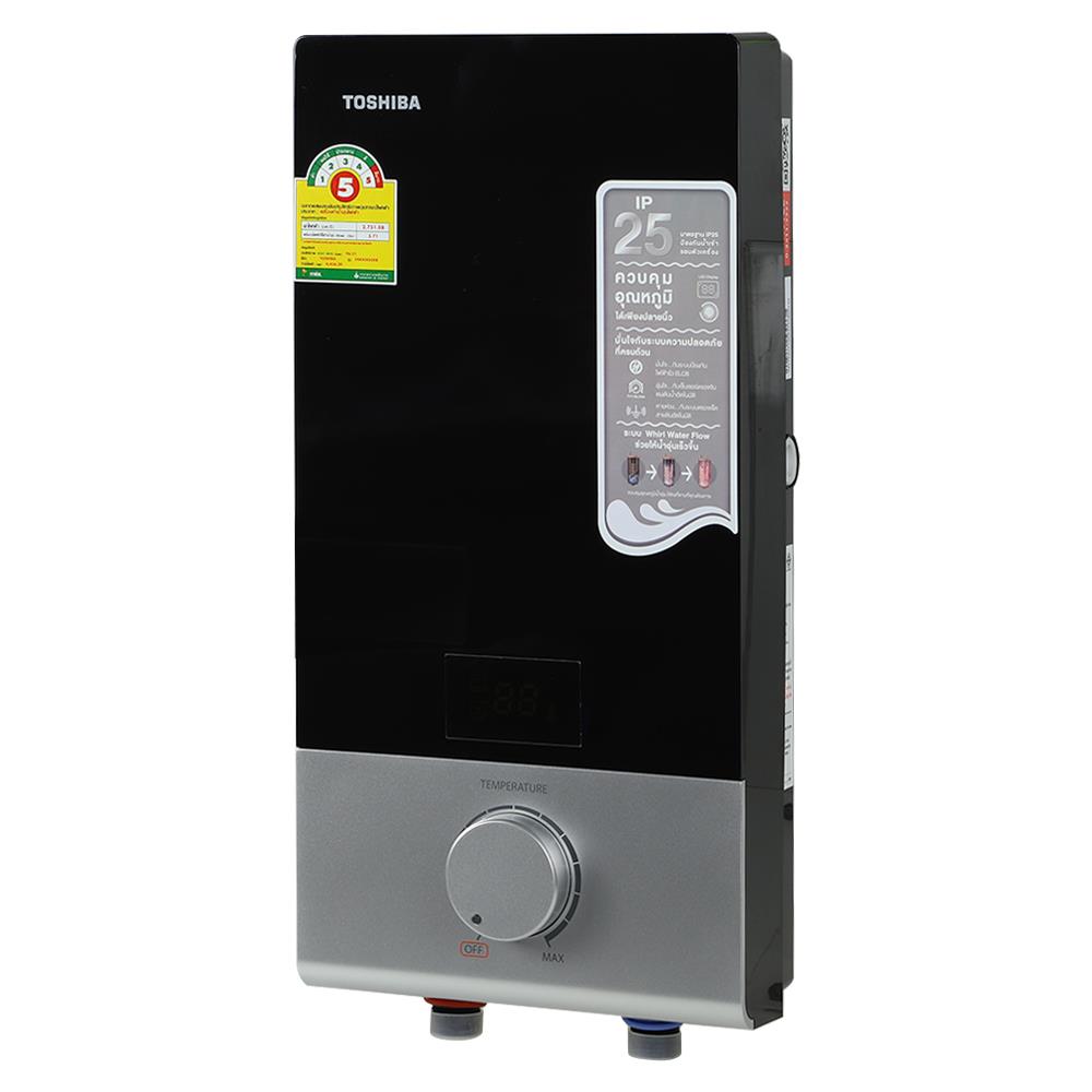 เครื่องทำน้ำอุ่น TOSHIBA DSK38ES5KB 3800 วัตต์ สีดำ
