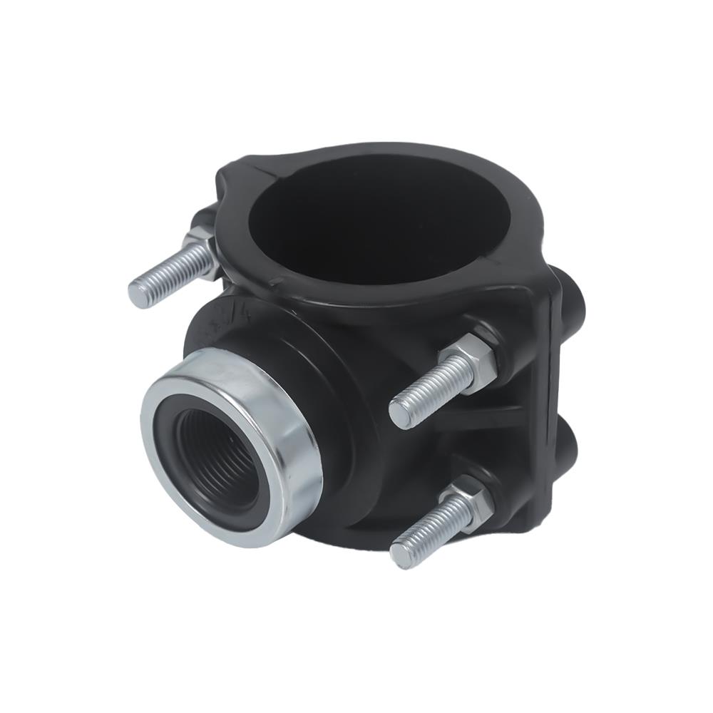 แคลมป์ท่อพีอี-เกลียว 1 ด้าน TOWAI 63 มม.X3/4 นิ้ว