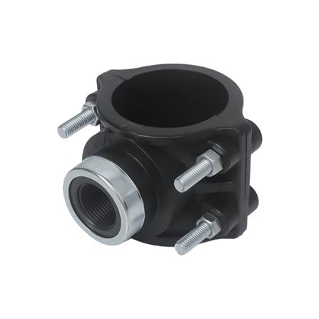 แคลมป์ท่อพีอี-เกลียว 1 ด้าน TOWAI 63 มม.X3/4 นิ้ว