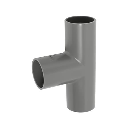 สามทาง PVC SCG 1 นิ้ว สีเทา