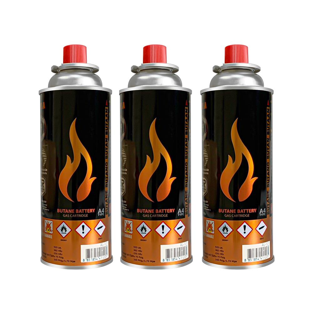 แก๊สกระป๋อง ALTA AL-103 แพ็ค 3 กระป๋อง