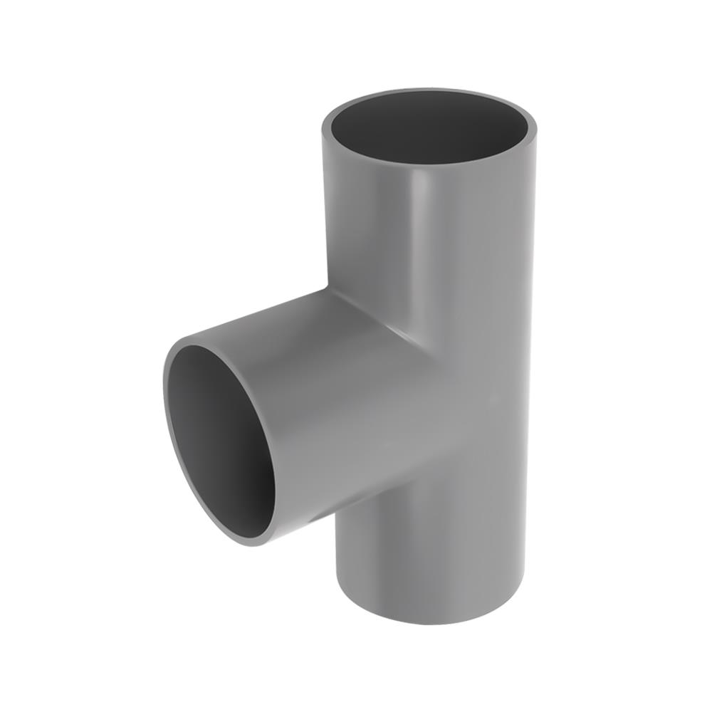 สามทาง PVC SCG 3 นิ้ว สีเทา
