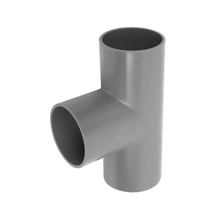สามทาง PVC SCG 3 นิ้ว สีเทา