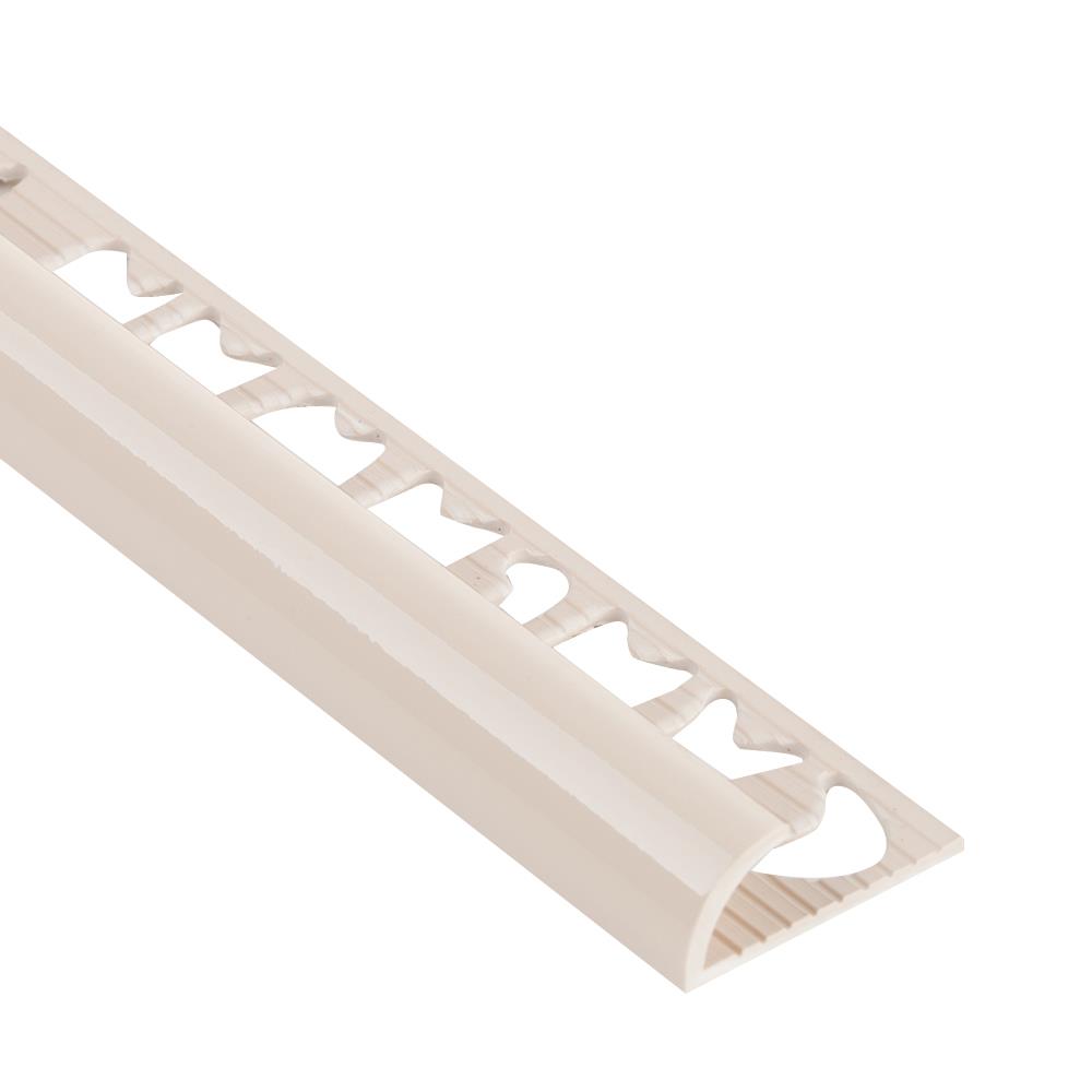 คิ้ว PVC ชาละวัน พลัส 8 มม. 2 ม. สีครีม