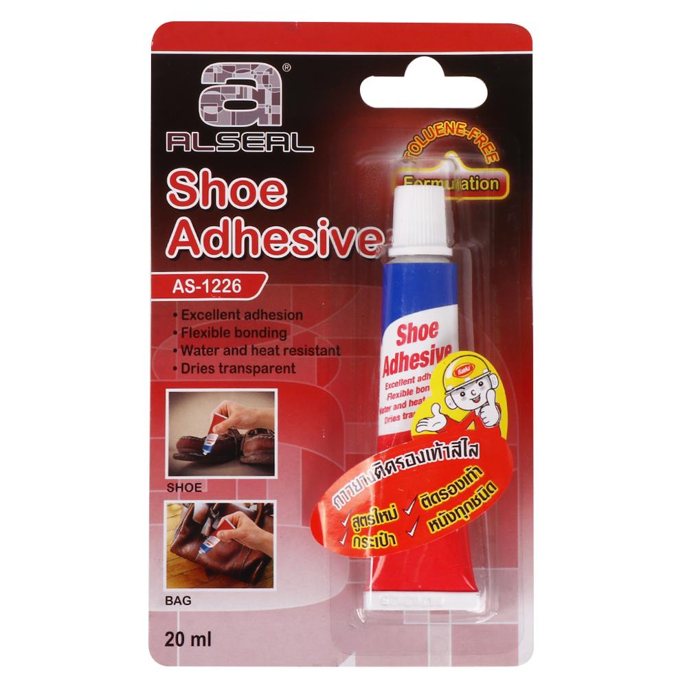 กาวติดรองเท้า ALSEAL AS-1226 20 มล. สีใส