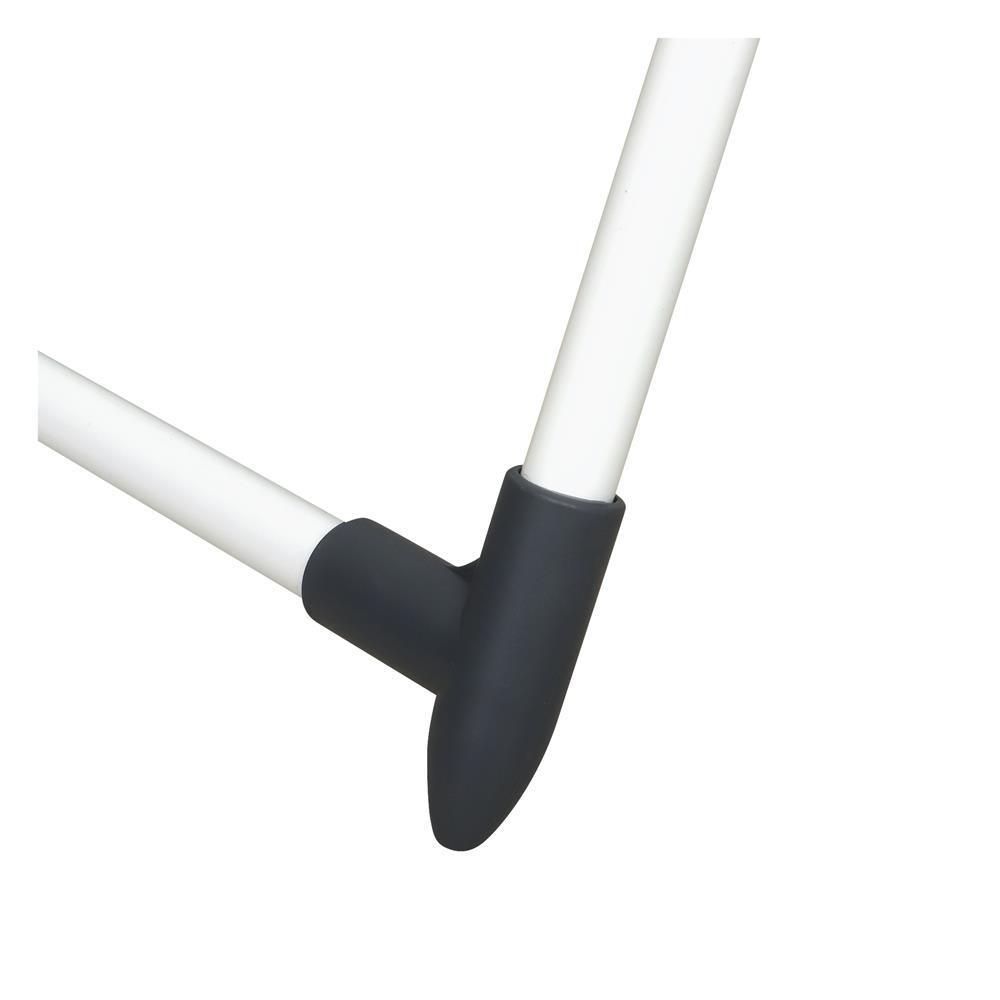 ราวตากผ้าเหล็กเคลือบ157x61x100cm สีเทา ME LIVING