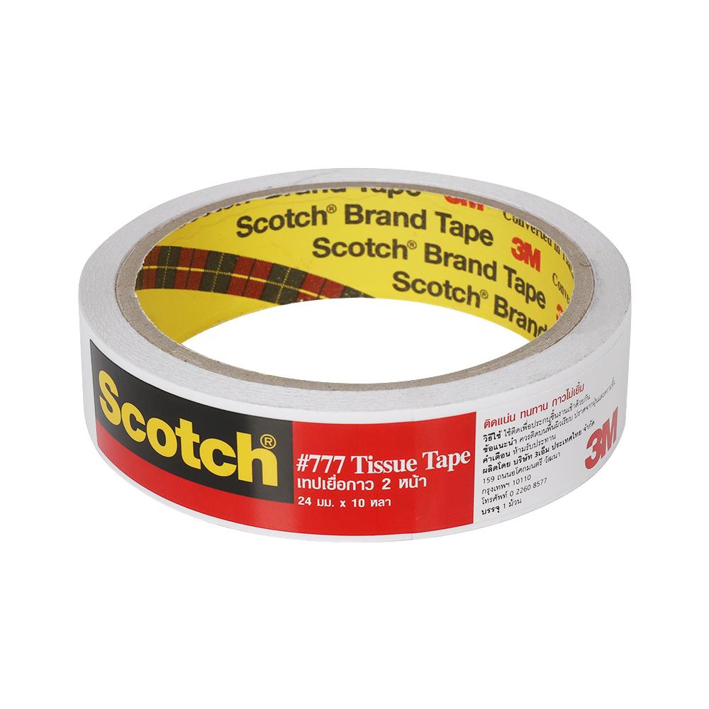 เทปกาว 2 หน้า บาง 3M 24 มม. x 10 หลา