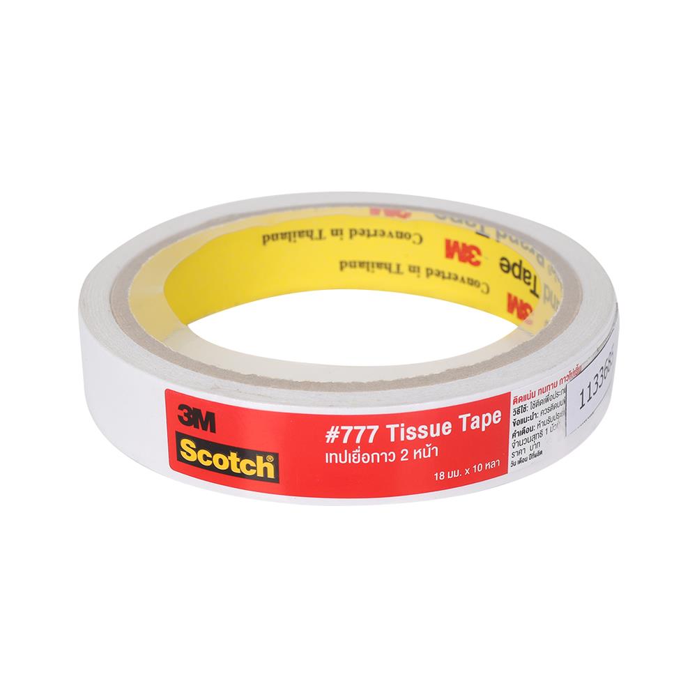 เทปกาว 2 หน้า บาง 3M 18 มม. x 10 หลา