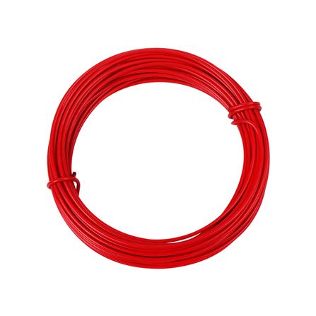ลวดหุ้มพีวีซี BY TORA 2X1.4 มม. 10 ม. สีแดง_1
