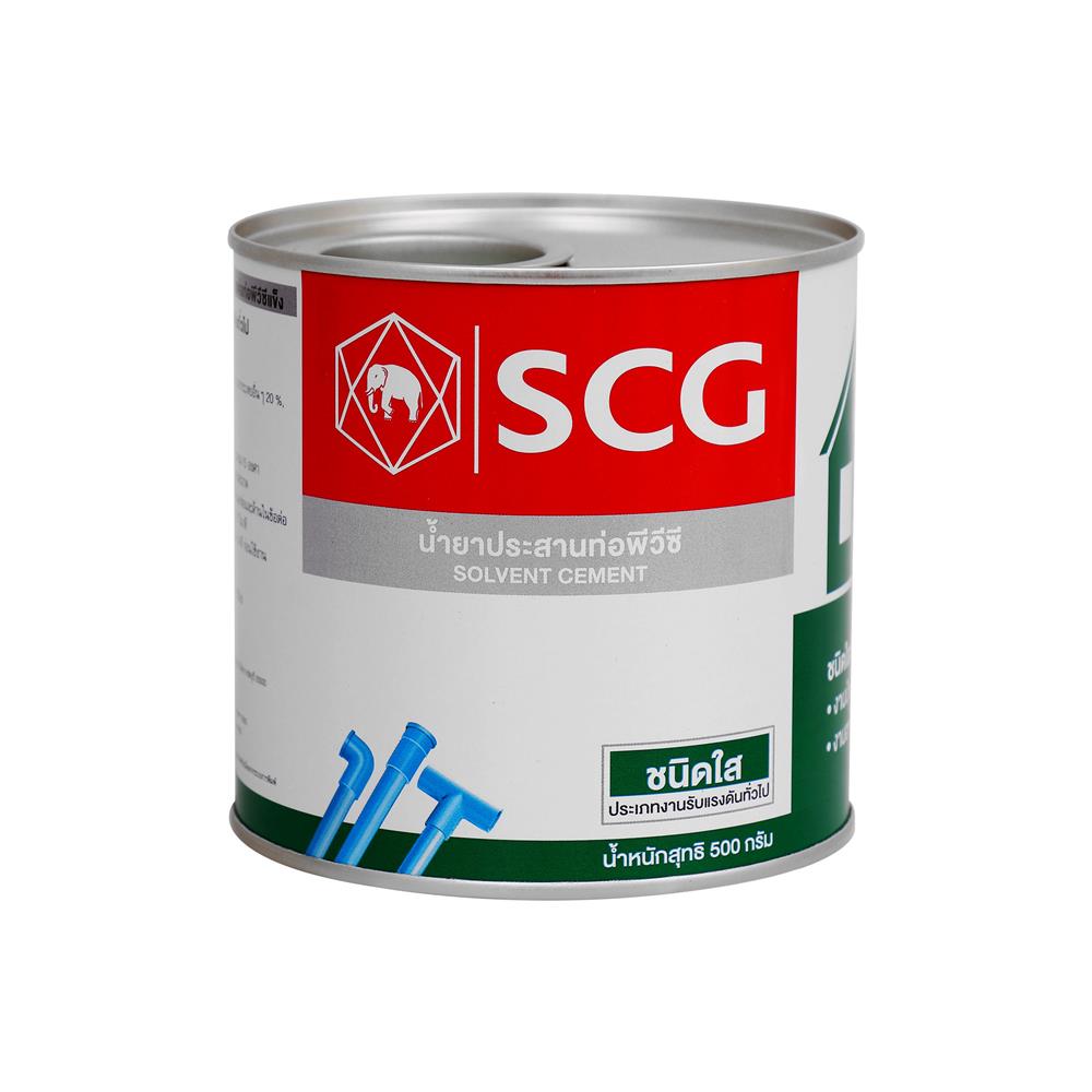 น้ำยาประสานท่อ ใส SCG 500 กรัม