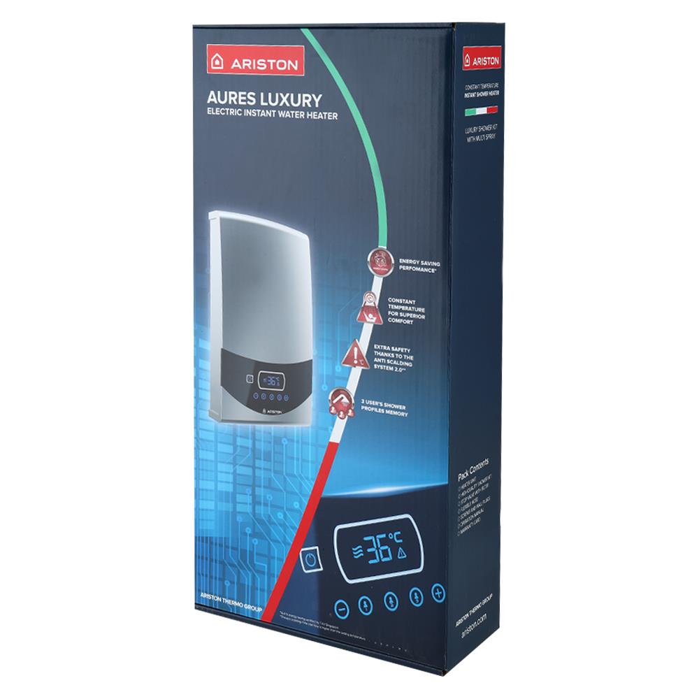 เครื่องทำน้ำอุ่น ARISTON LUXURY SQUARE 4500 วัตต์