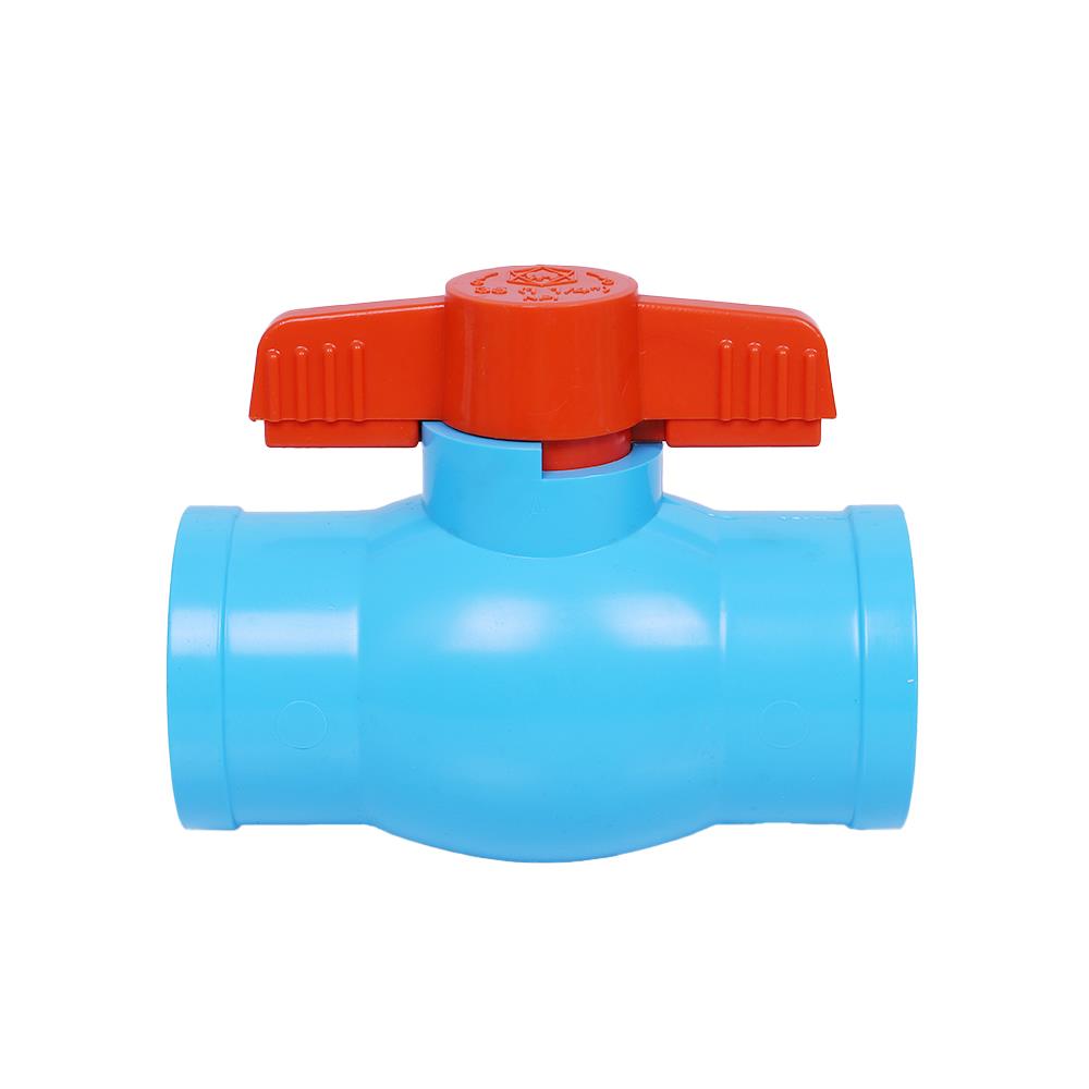 บอลวาล์ว PVC SCG 1 1/4 นิ้ว สีฟ้า