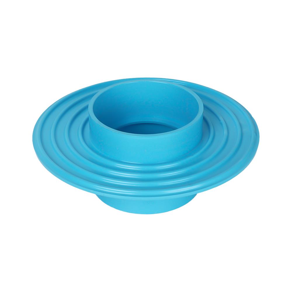 ข้อต่อกันซึม-บาง PVC SCG 4 นิ้ว สีฟ้า