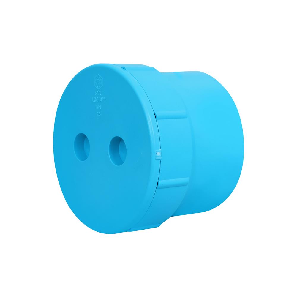 ท่อสั้นฝาปิดเกลียว PVC SCG 100 4 นิ้ว