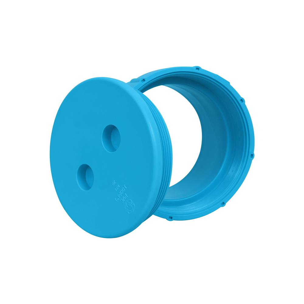 ท่อสั้นฝาปิดเกลียว PVC SCG 100 4 นิ้ว