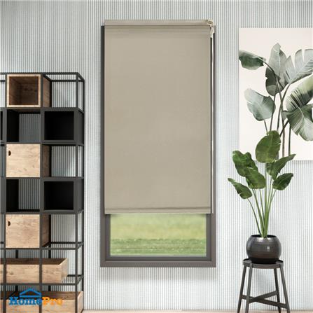 ผ้าม่านม้วน HOME LIVING STYLE RIPPLE 100X210 ซม. สีน้ำตาล_4