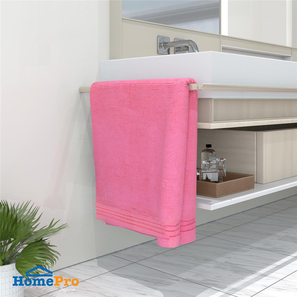 ผ้าขนหนู ME LIVING PANTONE 27X54 นิ้ว สี PINK