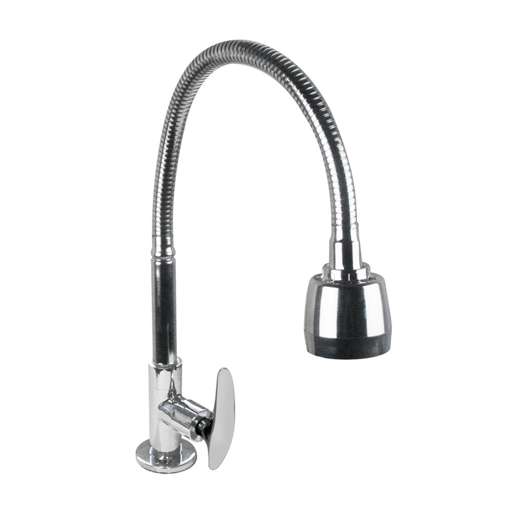 ก๊อกซิงค์เดี่ยวเคาน์เตอร์ LUZERN HO-1209 สีโครม