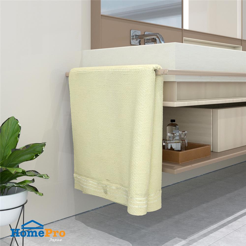 ผ้าขนหนู ME LIVING PANTONE 30X60 นิ้ว สี CREAM