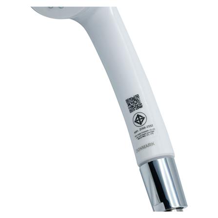 ชุดฝักบัวสายอ่อน 1 ระดับ DONMARK CD-18W สีขาว_1