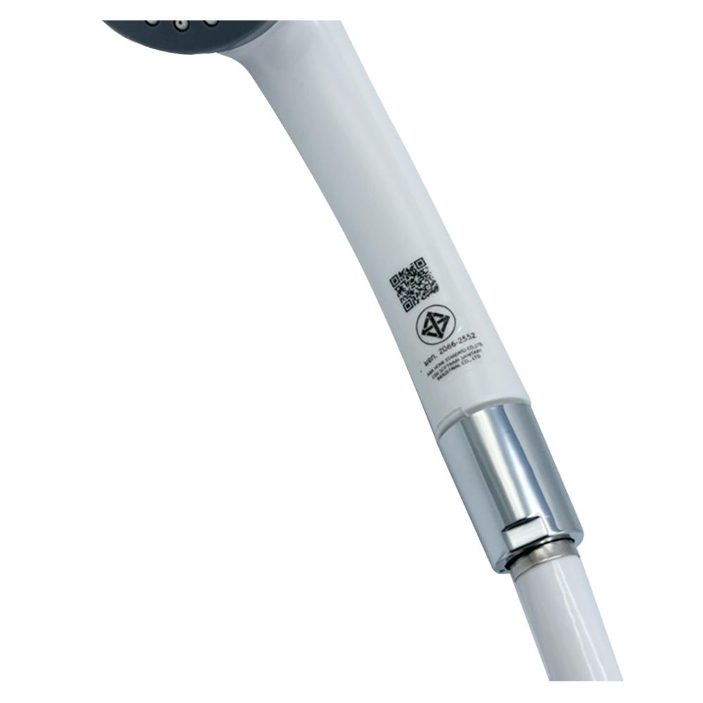 ชุดฝักบัวสายอ่อน 1 ระดับ DONMARK CD-23W สีขาว