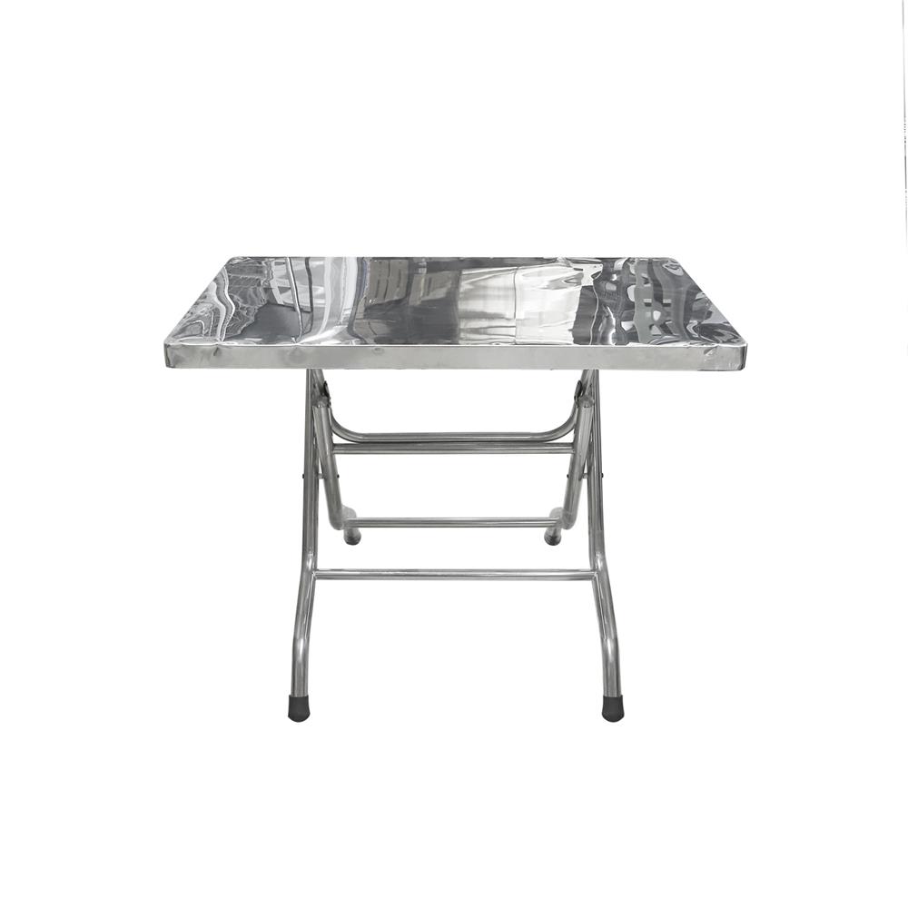 โต๊ะพับ QLINE ST-102/1 100x60 ซม. สีสเตนเลส