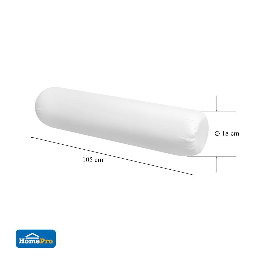 หมอนข้าง ใยสังเคราะห์ ME LIVING ULTRASOFT สีขาว