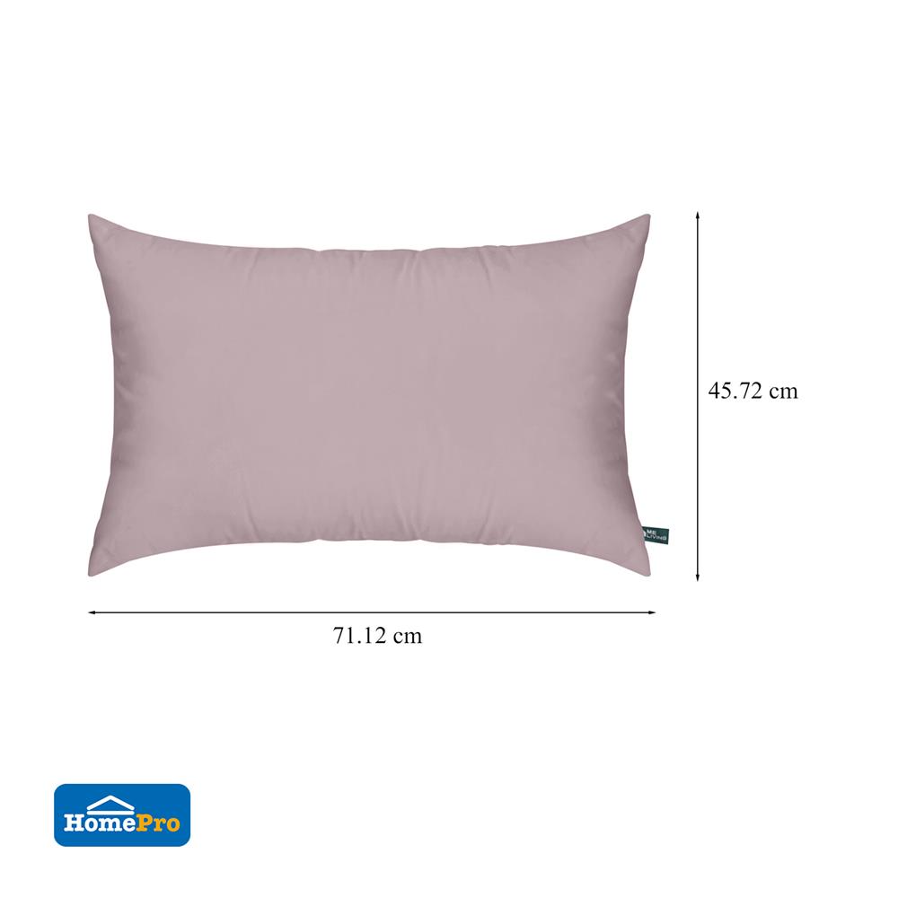 หมอนหนุน ใยสังเคราะห์ ME LIVING 18x28 นิ้ว สีน้ำตาล