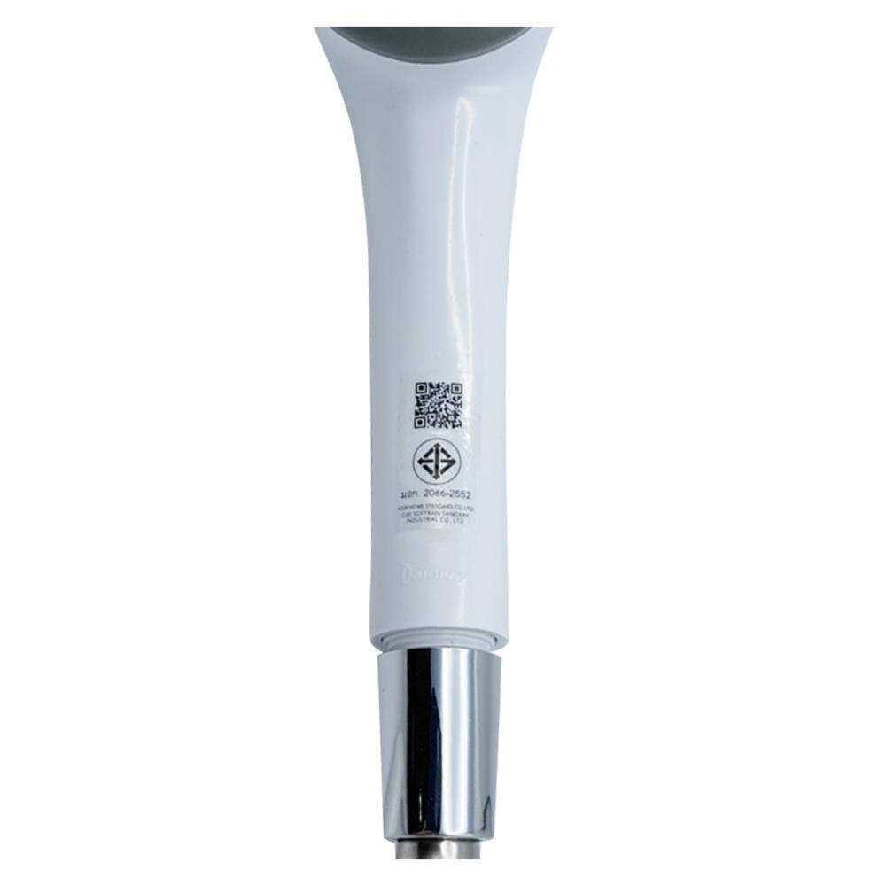 ชุดฝักบัวสายอ่อน 1 ระดับ DONMARK CD-02P30 สีขาว