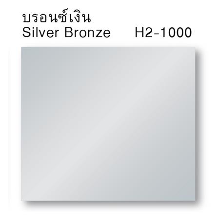 สีน้ำมันกันสนิม ชนิดด้าน WOODTECT HERO RUSTTECH 2 IN 1 H2-1000 สีบรอนซ์เงิน 1 แกลลอน_1