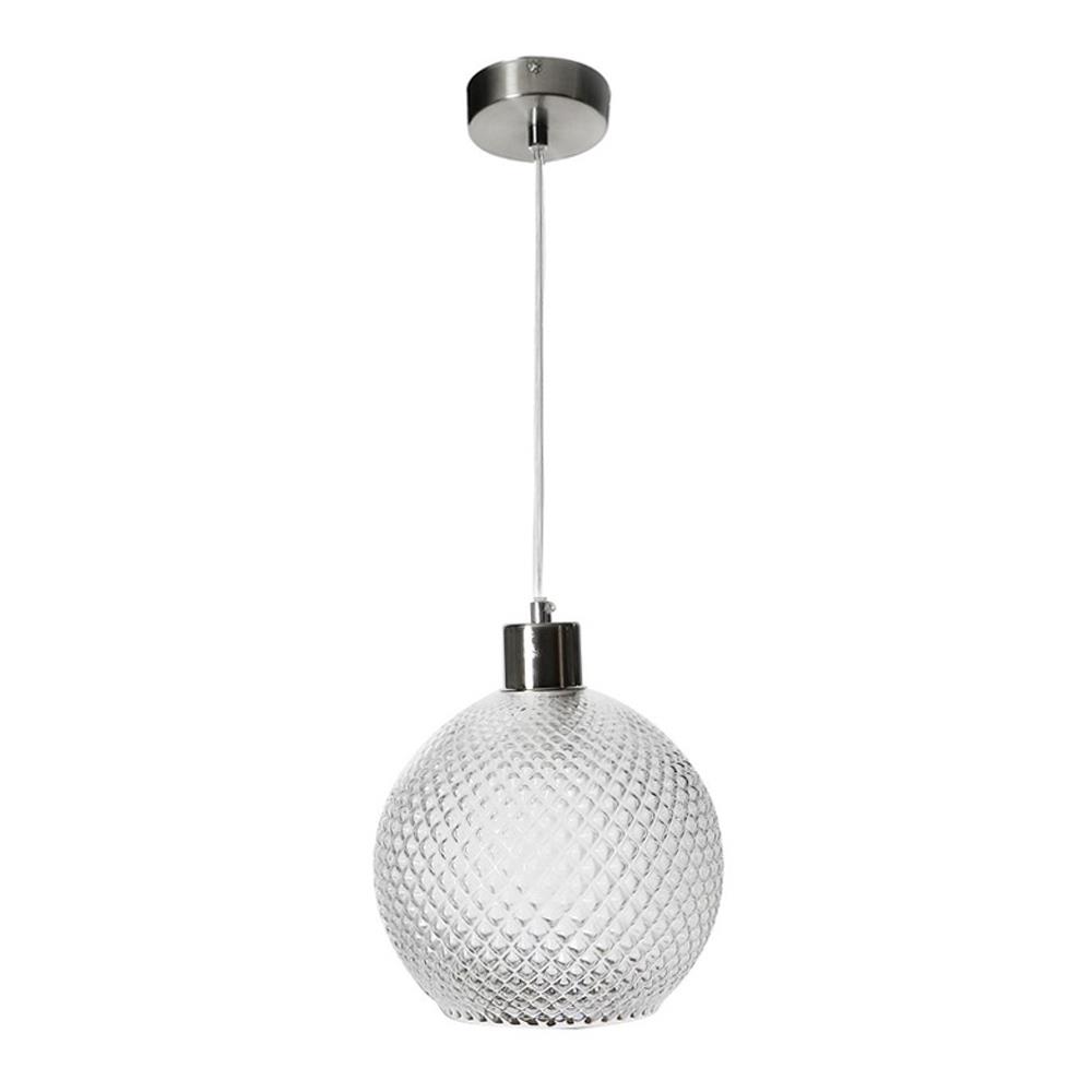 โคมไฟช่อ CARINI MODERN LP8685CL แก้ว/โลหะ สีใส 1 หัว