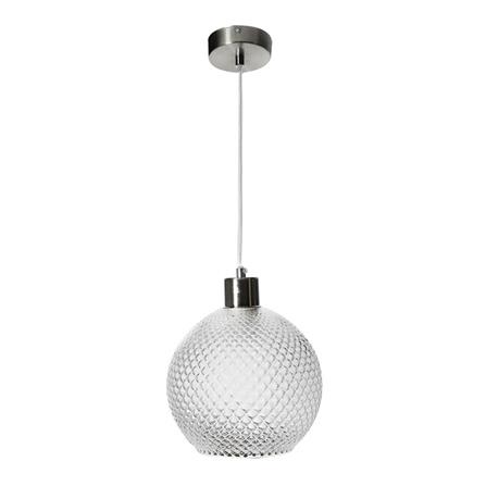 โคมไฟช่อ CARINI MODERN LP8685CL แก้ว/โลหะ สีใส 1 หัว_0