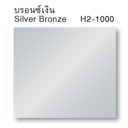 สีน้ำมันกันสนิม ชนิดด้าน WOODTECT HERO RUSTTECH 2 IN1 H2-1000 สีบรอนซ์เงิน 1/4 แกลลอน_1