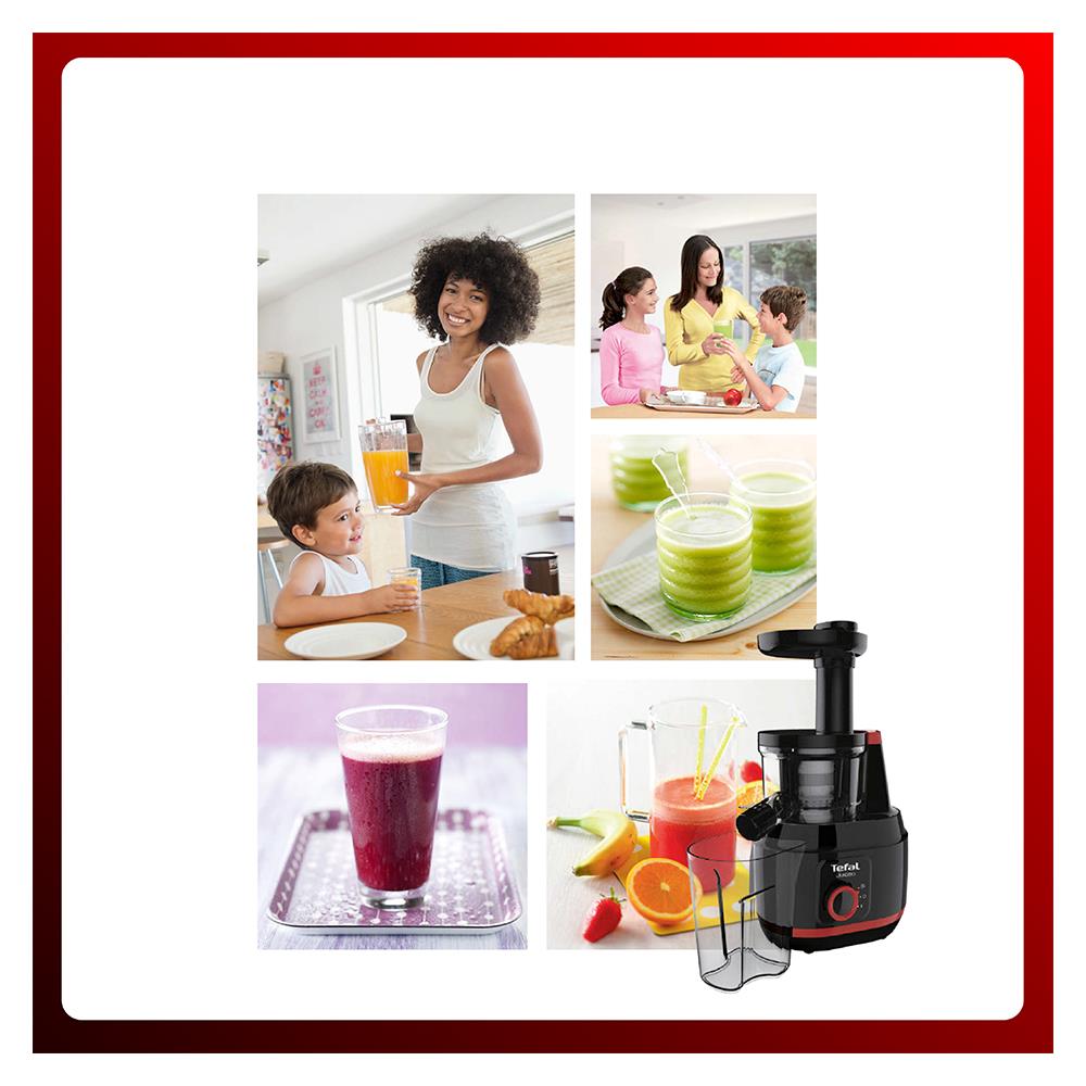 เครื่องสกัดน้ำผลไม้รอบต่ำ TEFAL ZC150838 0.8 ลิตร