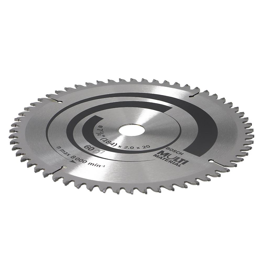 ใบเลื่อยวงเดือน BOSCH 7 นิ้ว 60 ซี่ฟันเลื่อย