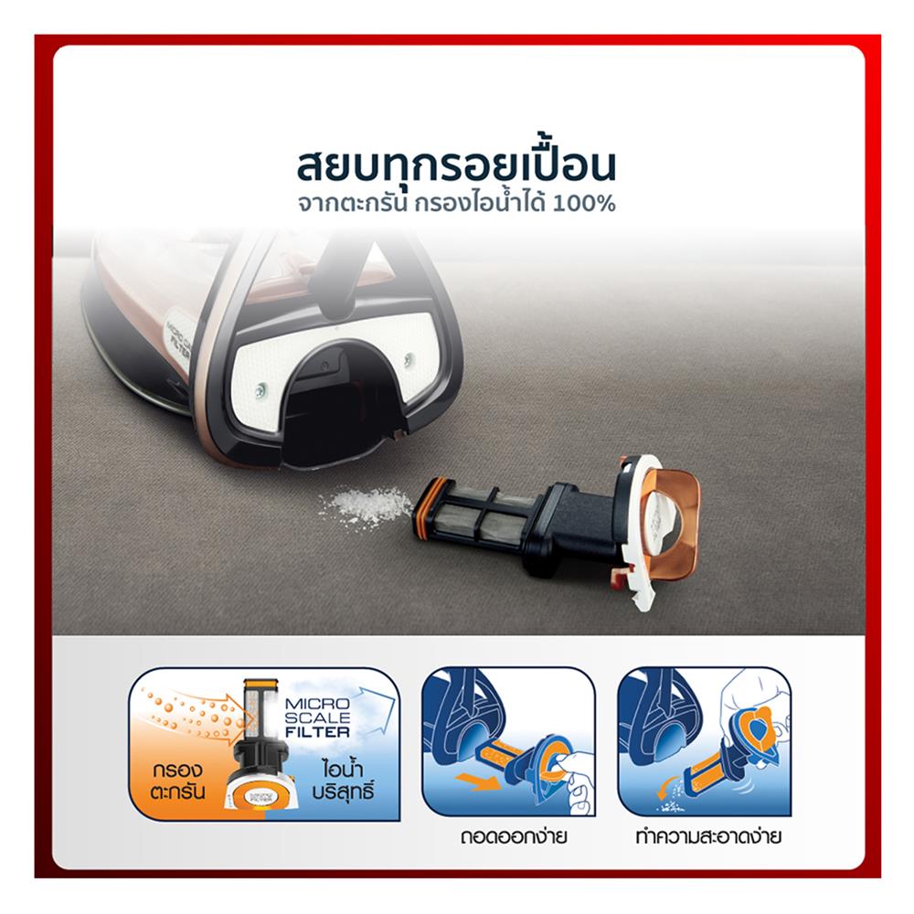 เตารีดไอน้ำ TEFAL FV9845 350 มล.