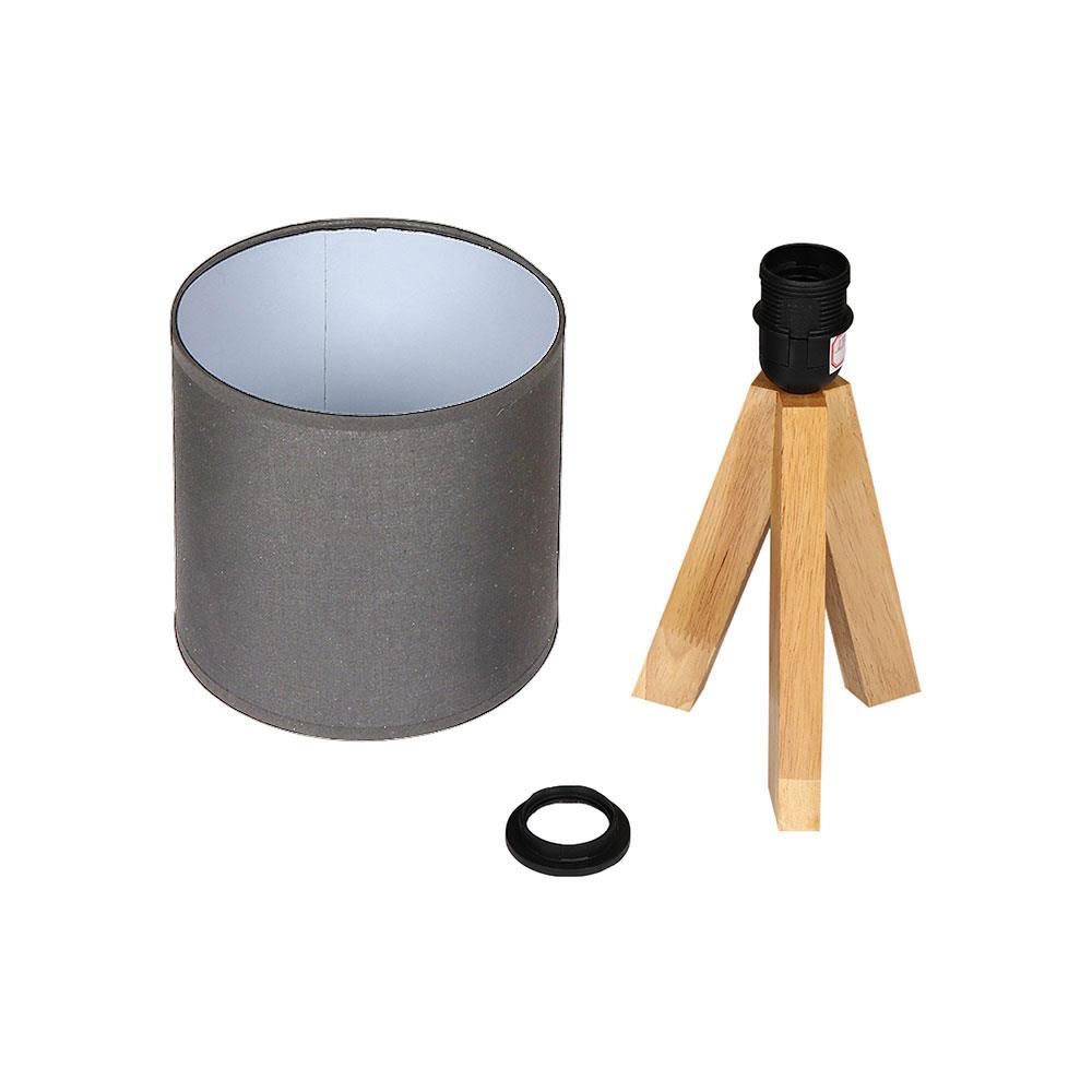 ไฟตั้งโต๊ะ CARINI CONTEMPORARY LT8306WG สีเทา