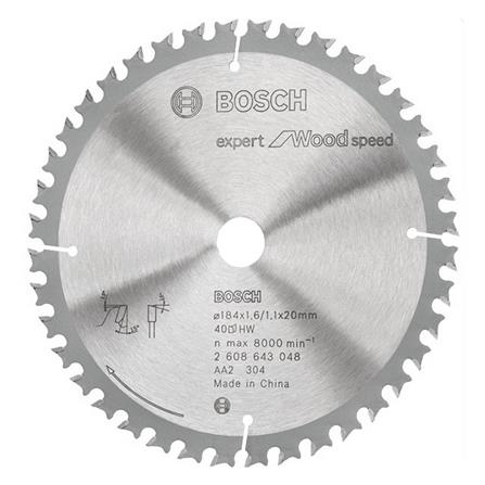 ใบเลื่อยวงเดือน BOSCH 7 นิ้ว 40 ฟัน