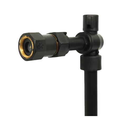 ชุดแองเกิลบอลวาล์ว SANWA 1/2 นิ้ว สีดำ_1