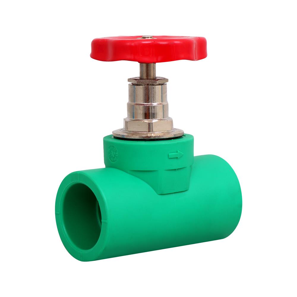 สต๊อปวาล์ว GREAN PIPE PP-R D32 1 นิ้ว สีเขียว