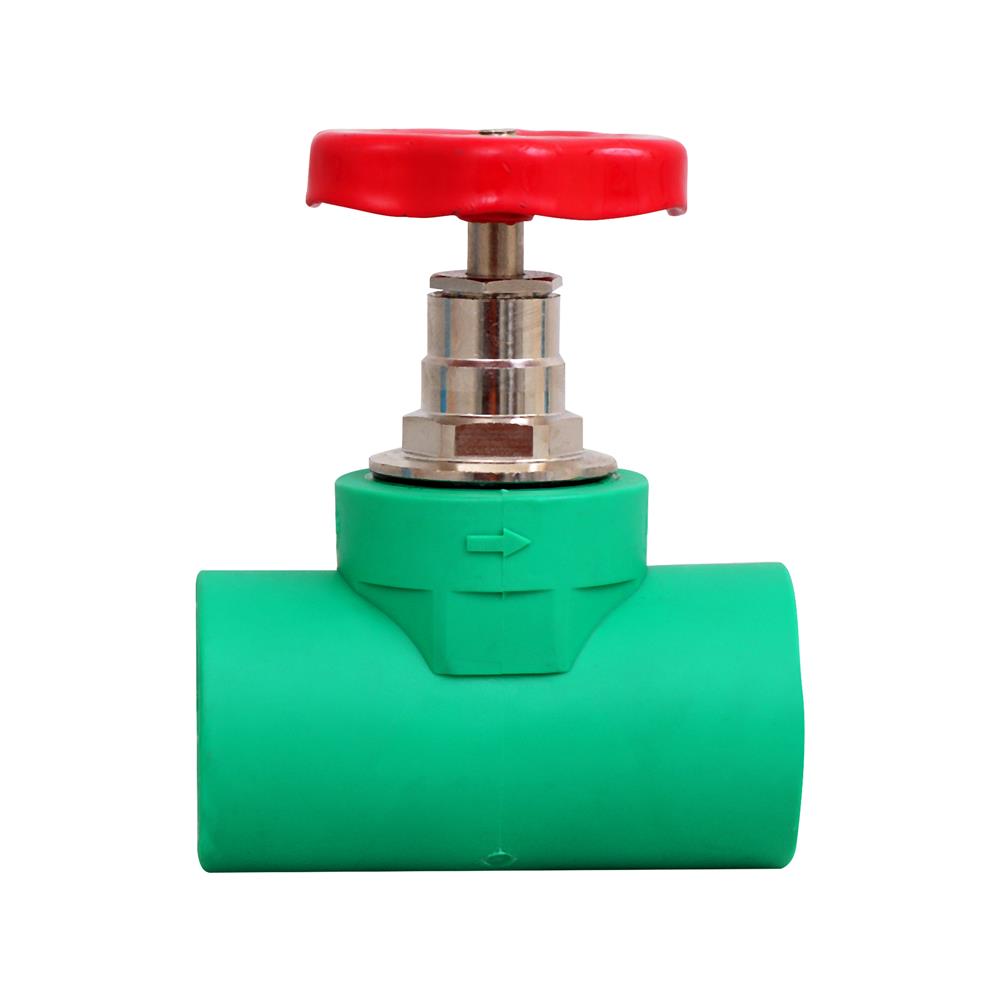 สต๊อปวาล์ว GREAN PIPE PP-R D32 1 นิ้ว สีเขียว