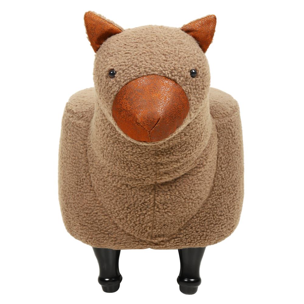 สตูลรูปสัตว์ FURDINI LAMA สีน้ำตาล