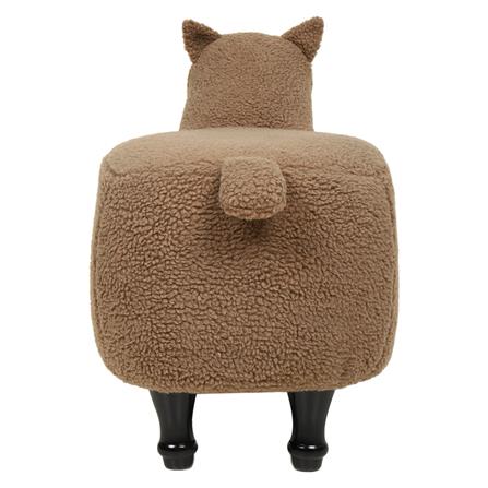 สตูลรูปสัตว์ FURDINI LAMA สีน้ำตาล_2