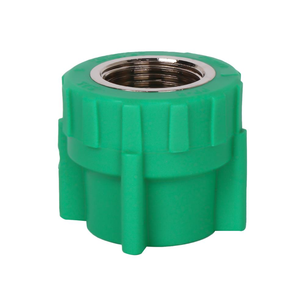 ข้อต่อตรงเกลียวใน PP-R&nbsp;GREAN PIPE&nbsp;D25 3/4 นิ้ว