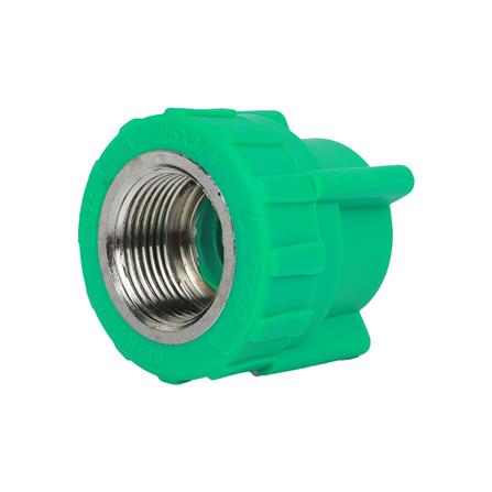 ข้อต่อตรงเกลียวใน PP-R&nbsp;GREAN PIPE&nbsp;D25 3/4 นิ้ว