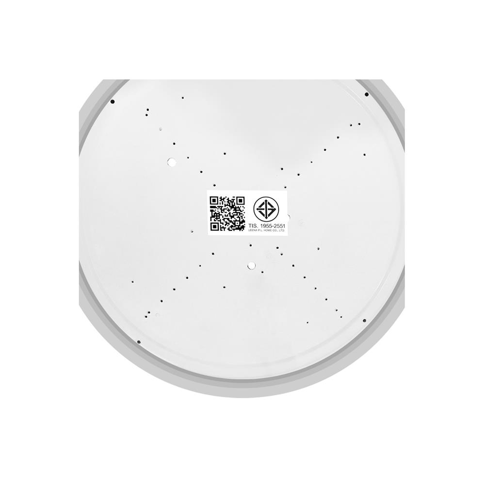 ไฟเพดาน LED NAGAS CLARA REMOTE 20 นิ้ว 42 วัตต์ DAYLIGHT/COOL WHITE/WARM WHITE สีขาว