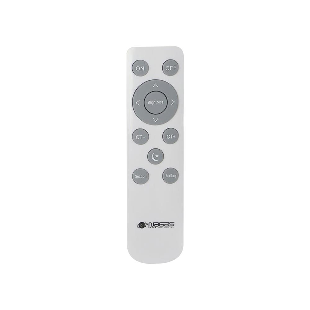 ไฟเพดาน LED NAGAS CLARA REMOTE 20 นิ้ว 42 วัตต์ DAYLIGHT/COOL WHITE/WARM WHITE สีขาว