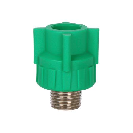 ข้อต่อตรงเกลียวนอก PP-R GREAN PIPE D20 1/2 นิ้ว_1