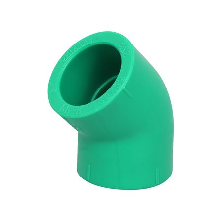 ข้องอ 45 องศา PPR GREAN PIPE D25 3/4 นิ้ว_0